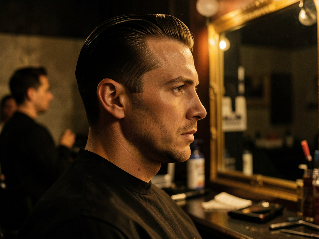 Классический slick back